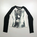 WEBBAR Slim Splicing Long Sleeve Y2K Spice Girls Asia