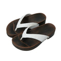 Mooreyu Thick Bottom Slope Heel Wood Bottom Versatile Vintage Slippers