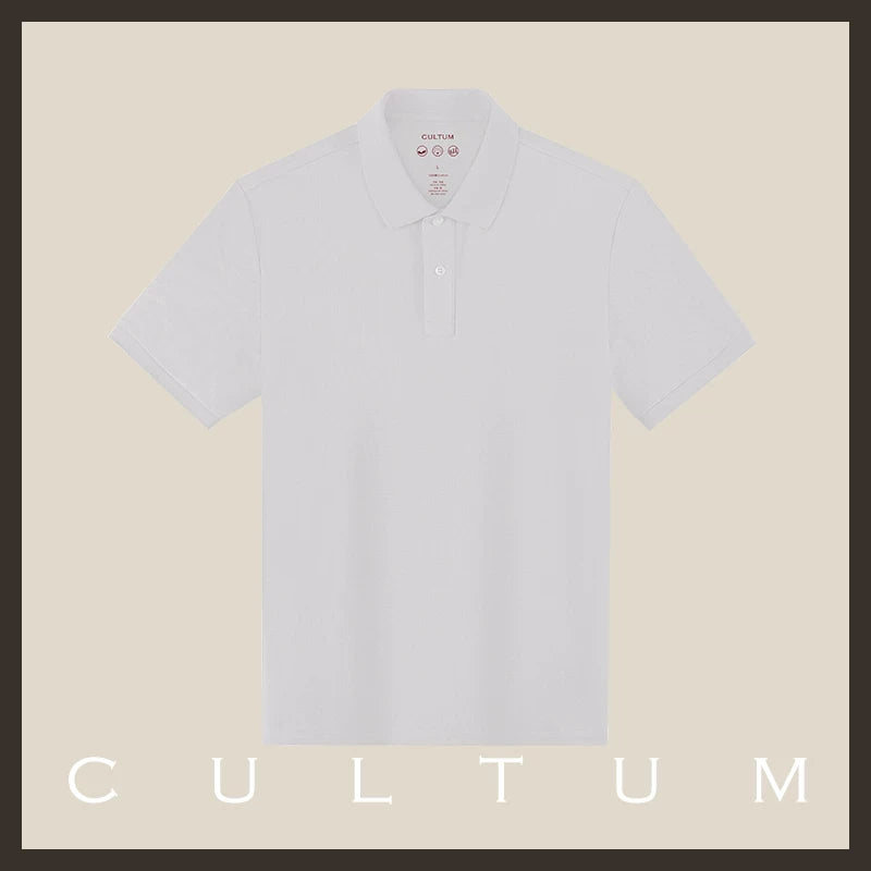 CULTUM Business Casual Versatile Gaoshu POLO Shirt