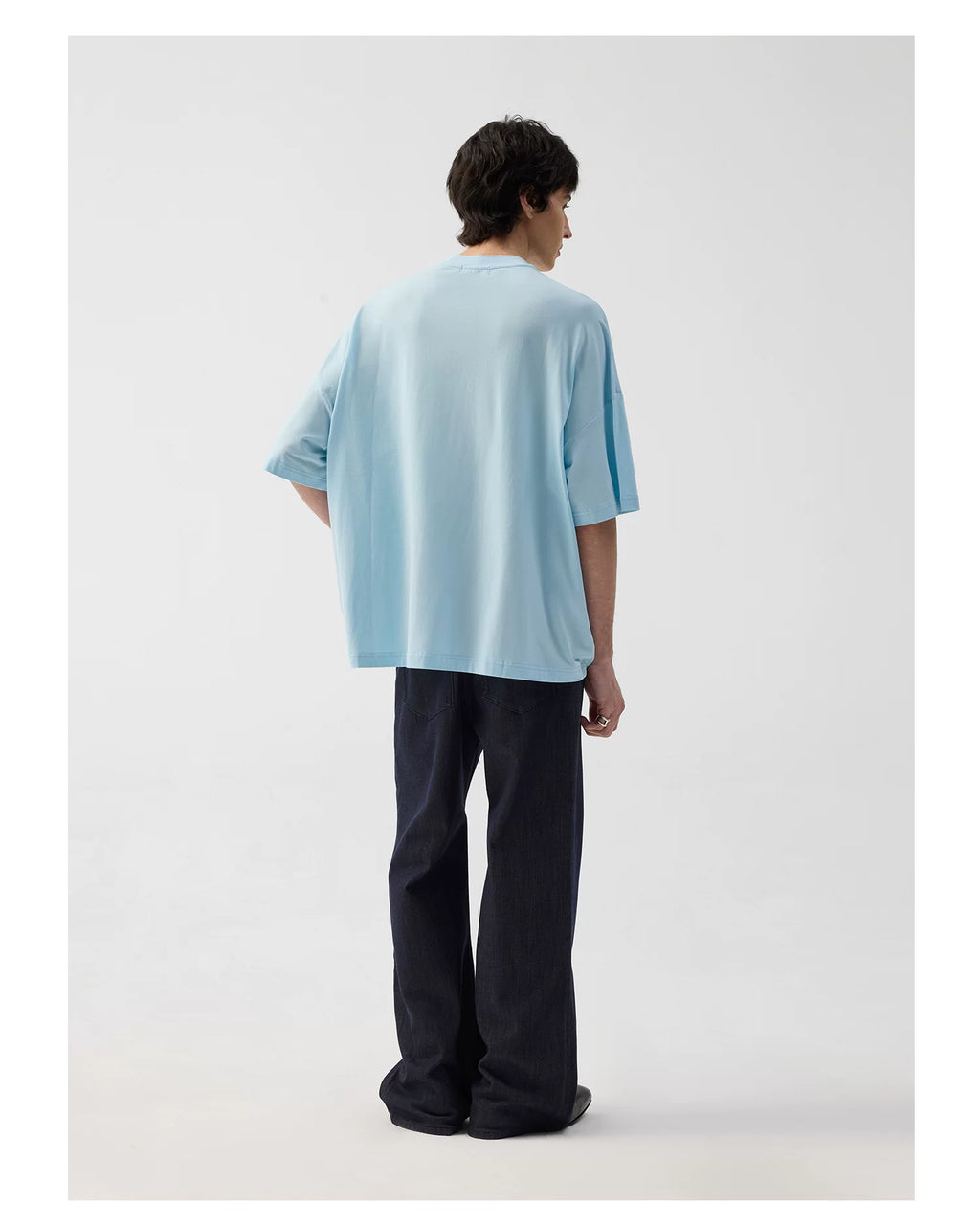TERRAINCOGNITA Versatile Crew Neck Skin-friendly Casual Tee