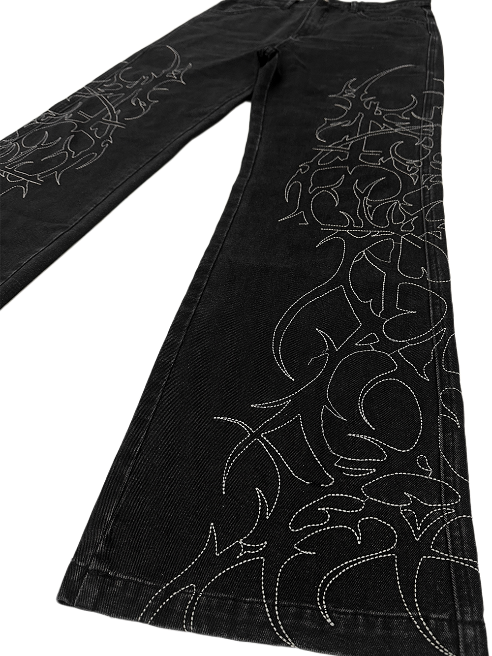 WETBODY Virus High-Waist Flared Jeans
