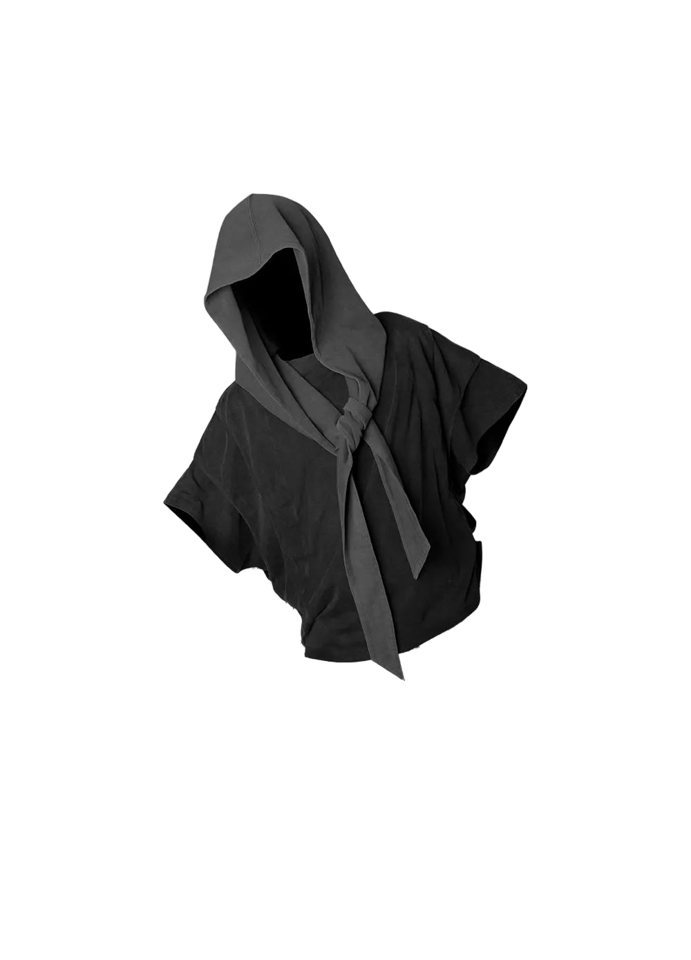 RELABEL Short Width Removable Large Hood Casual Short Sleeve