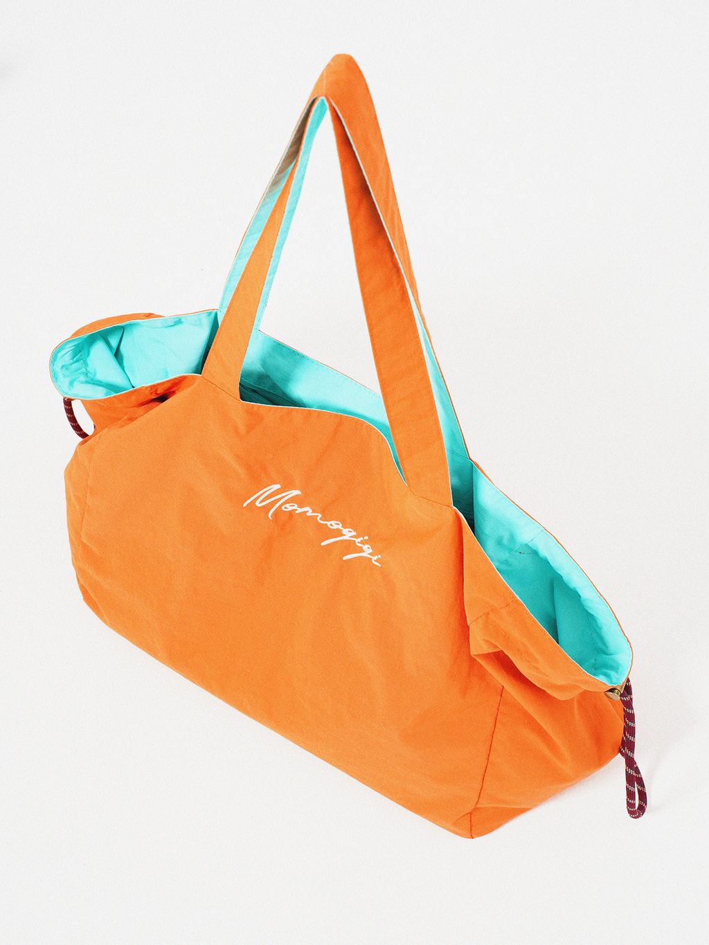 Momogigi Vintage Contrast Double Sided Tote Bag