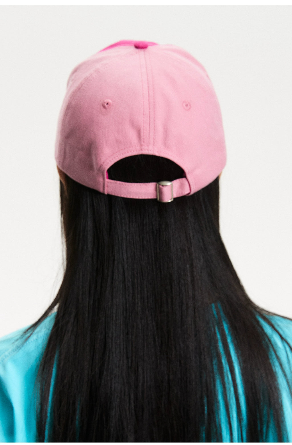 NewJNXS Contrasting Color Digital Logo Baseball Cap