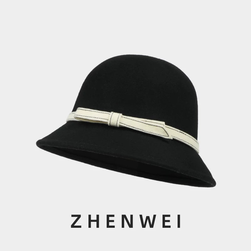 ZHENWEI Wool Extravagant Gift Hat