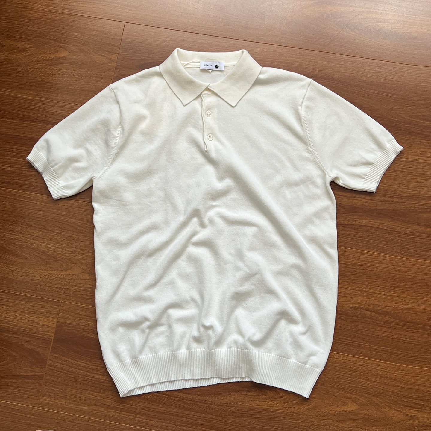 UNF Knitted Casual Polo Shirt
