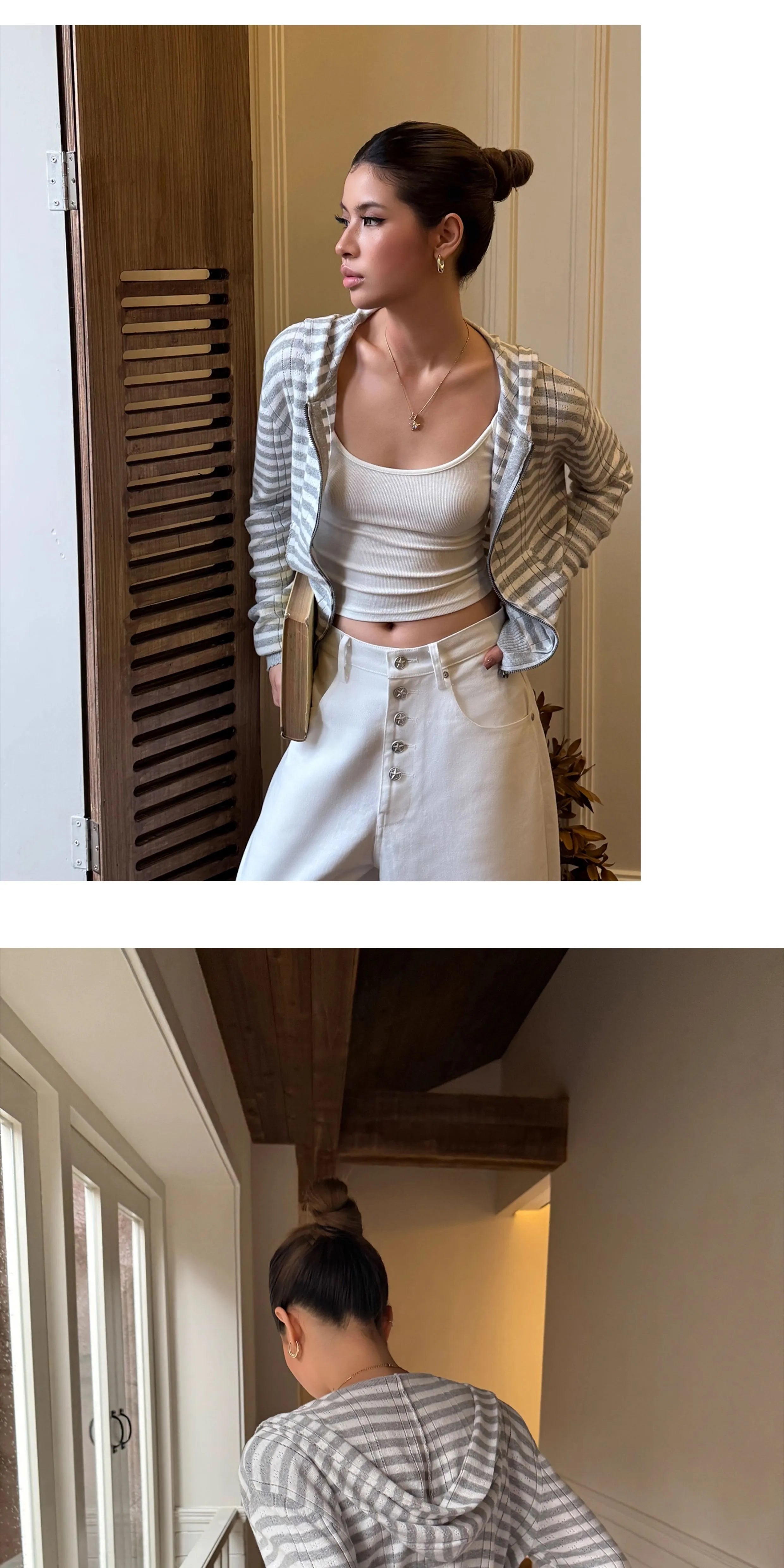 Audwyn Hooded Versatile Knitted Cardigan Jacket