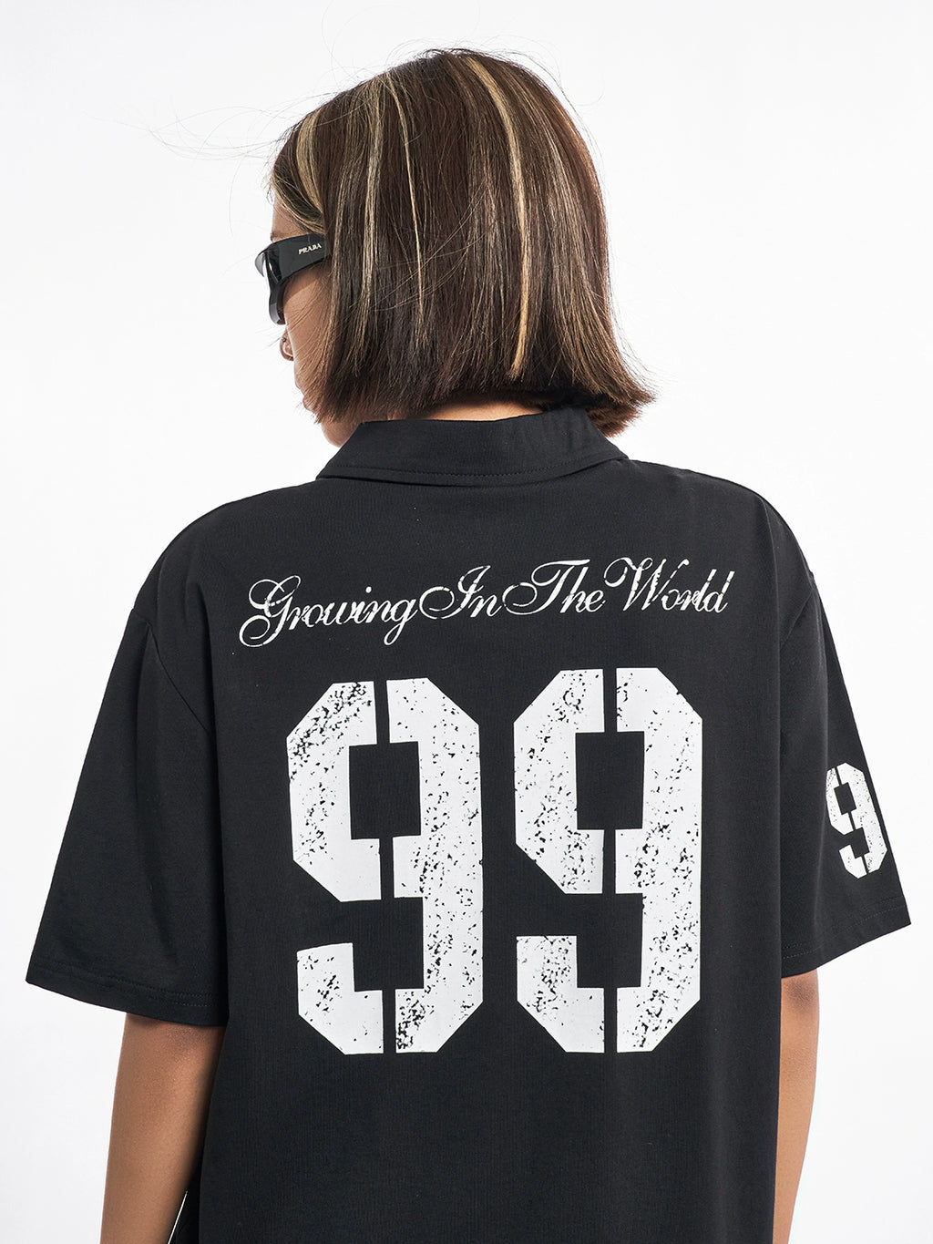 MT99 Hand-painted Burst Print POLO Shirt