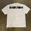 UPUPXIA Portrait Glasses Printing Loose Tee