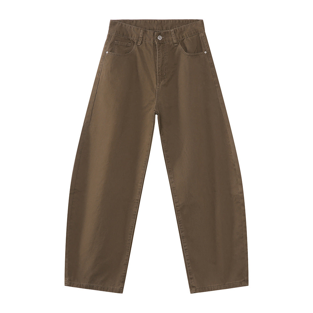 MTLCLOTHES Simple Drape Versatile Casual Scimitar Pants