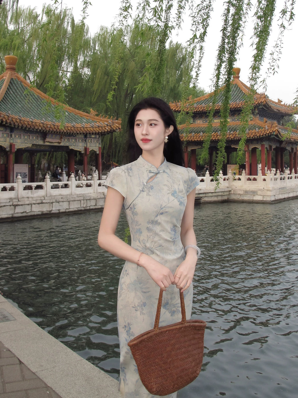 ZIHE Ink Slim-fitting  Dress