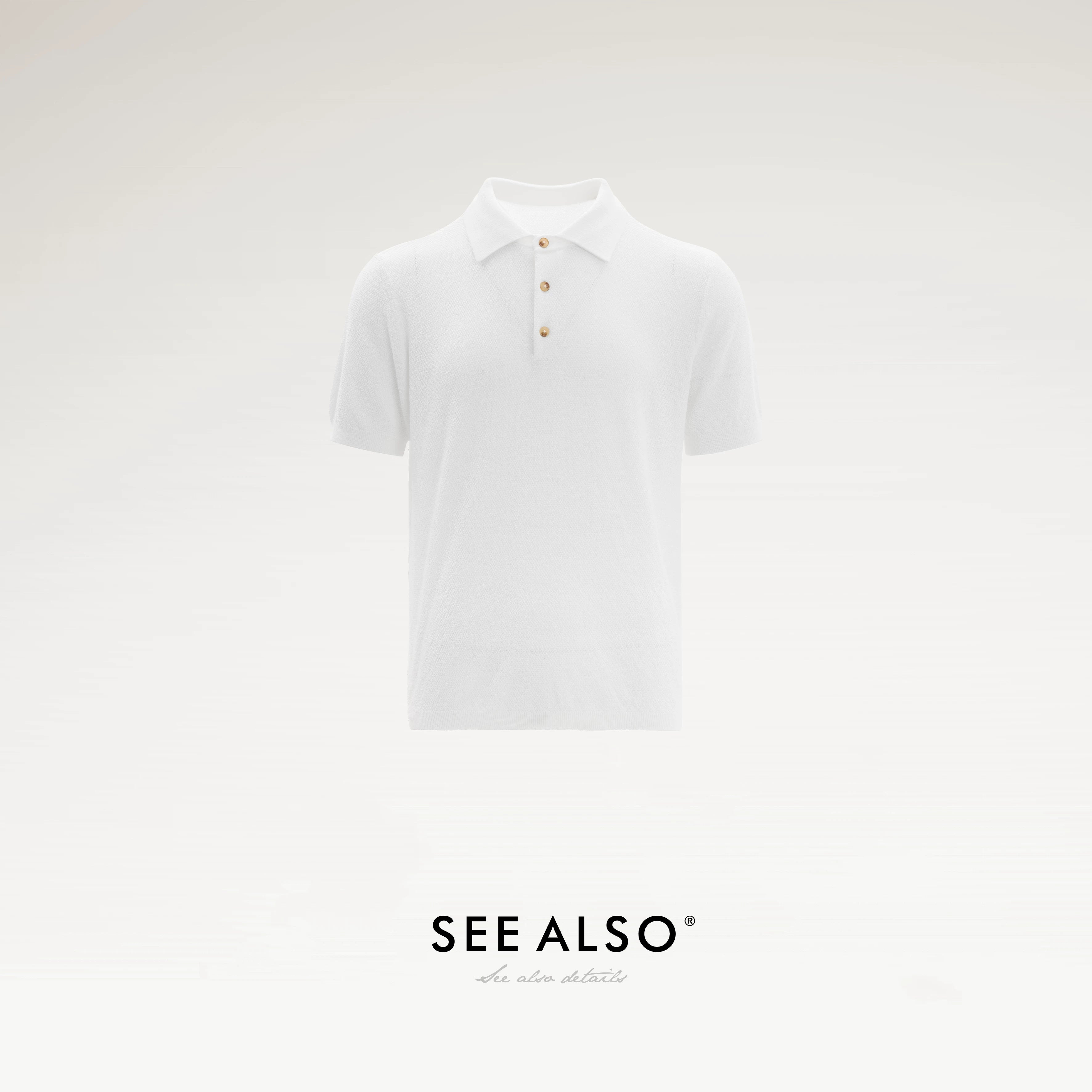 SEE ALSO Breathable Slack Knitted POLO Shirt
