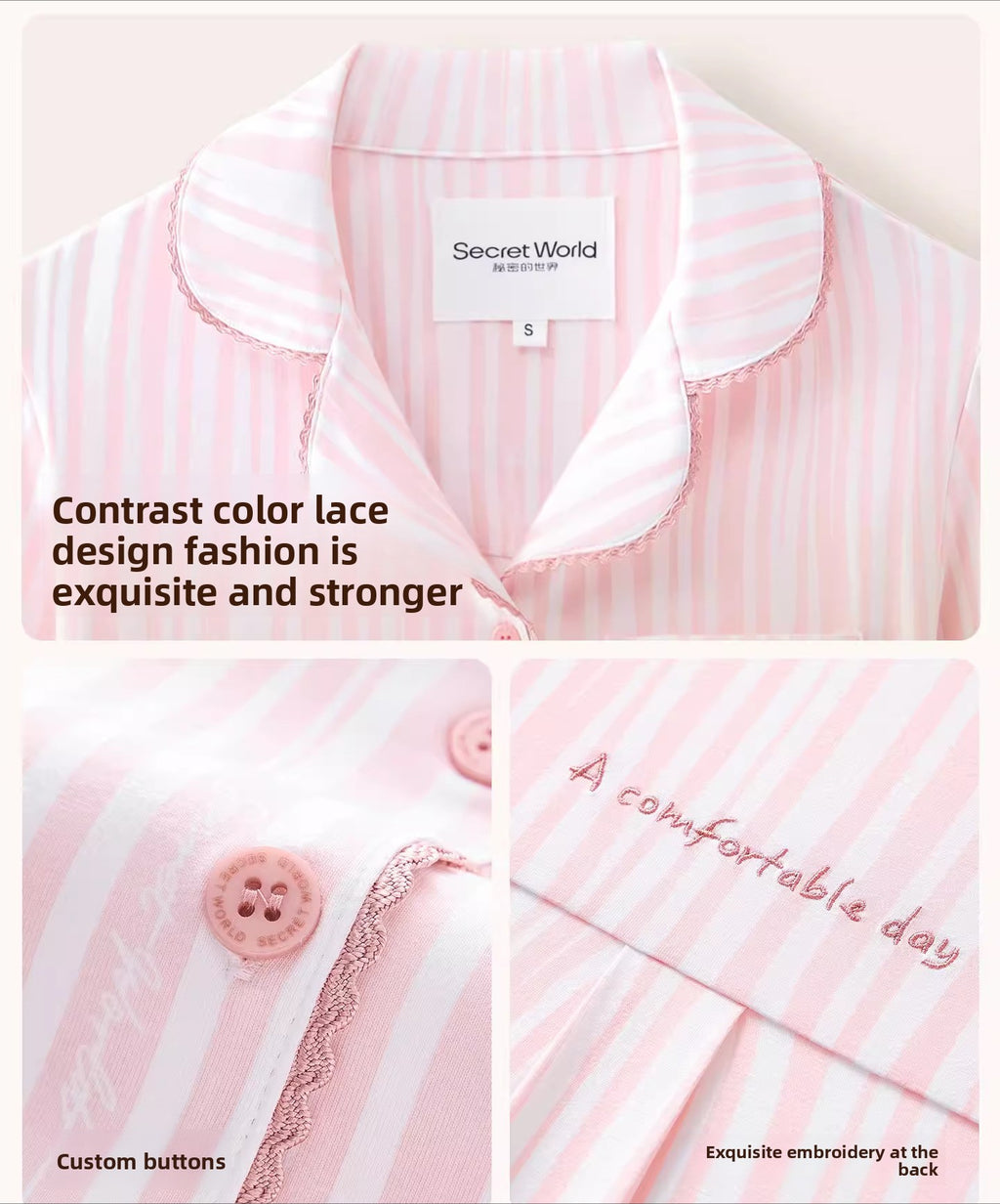 Secret World Antibacterial Anti-Mite Loungewear Set