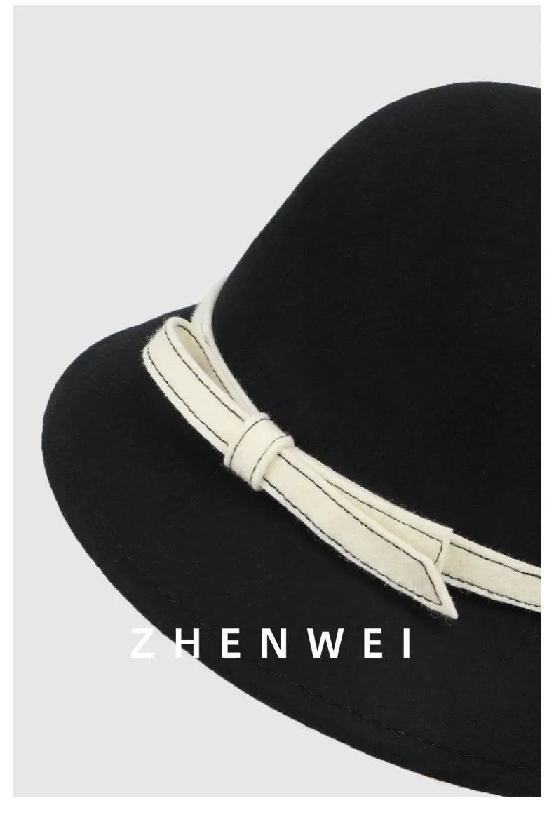 ZHENWEI Wool Extravagant Gift Hat