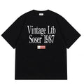 SOSER Tide Brand Letter Printed Tee