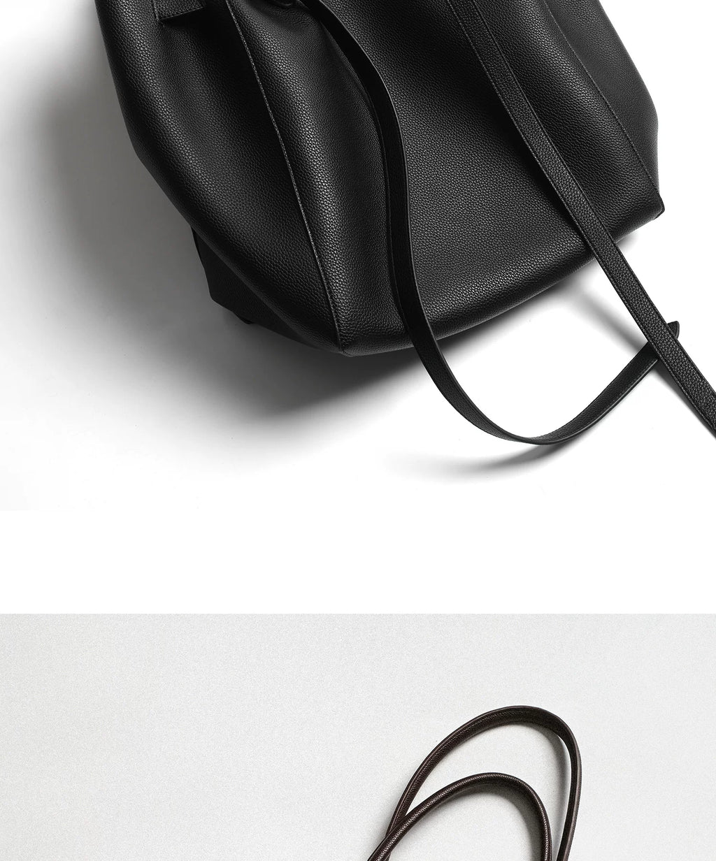TERRAINCOGNITA Large Capacity Drawstring Shoulder Tray Bag