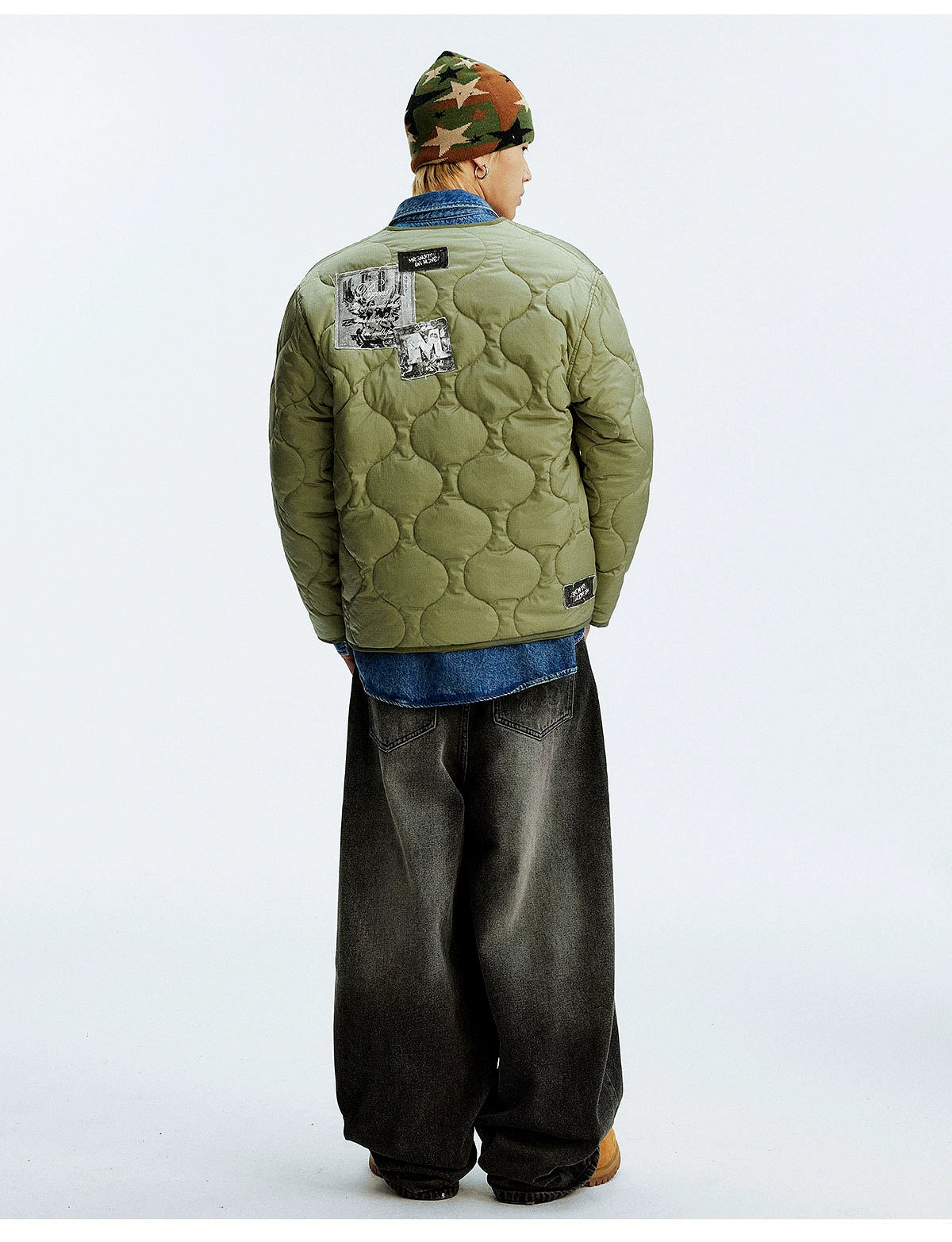 MEDM Make Old Angel Patch Jacket