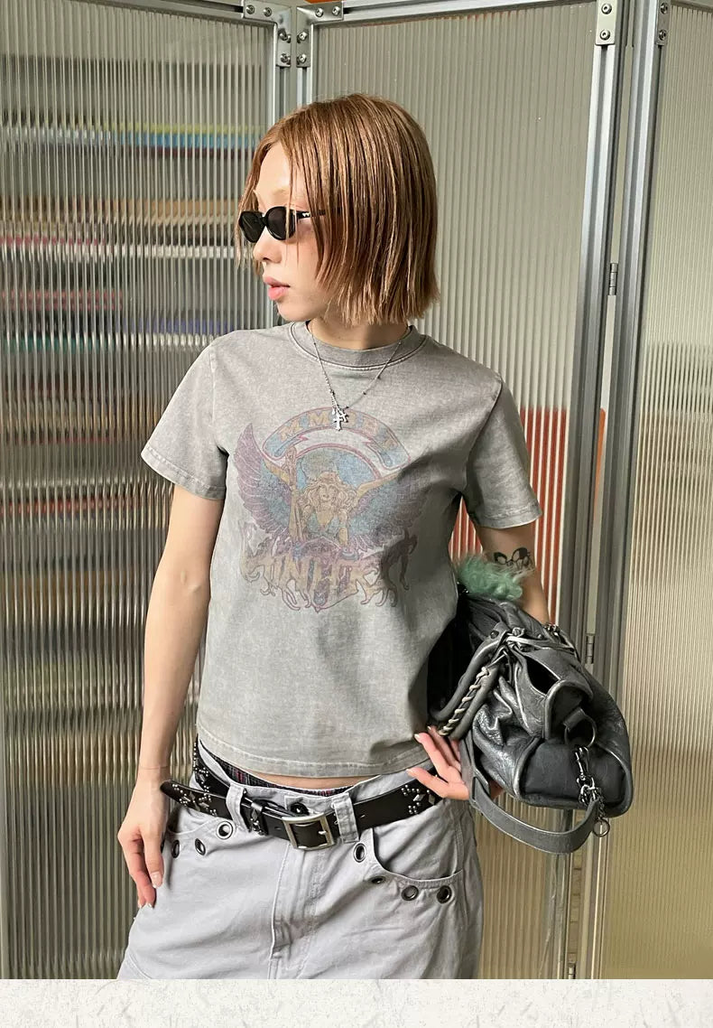 MMBBT Crew Neck Front Shoulder Short Tee