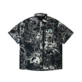 STA Tie-dye Lapel Button-down Shirt