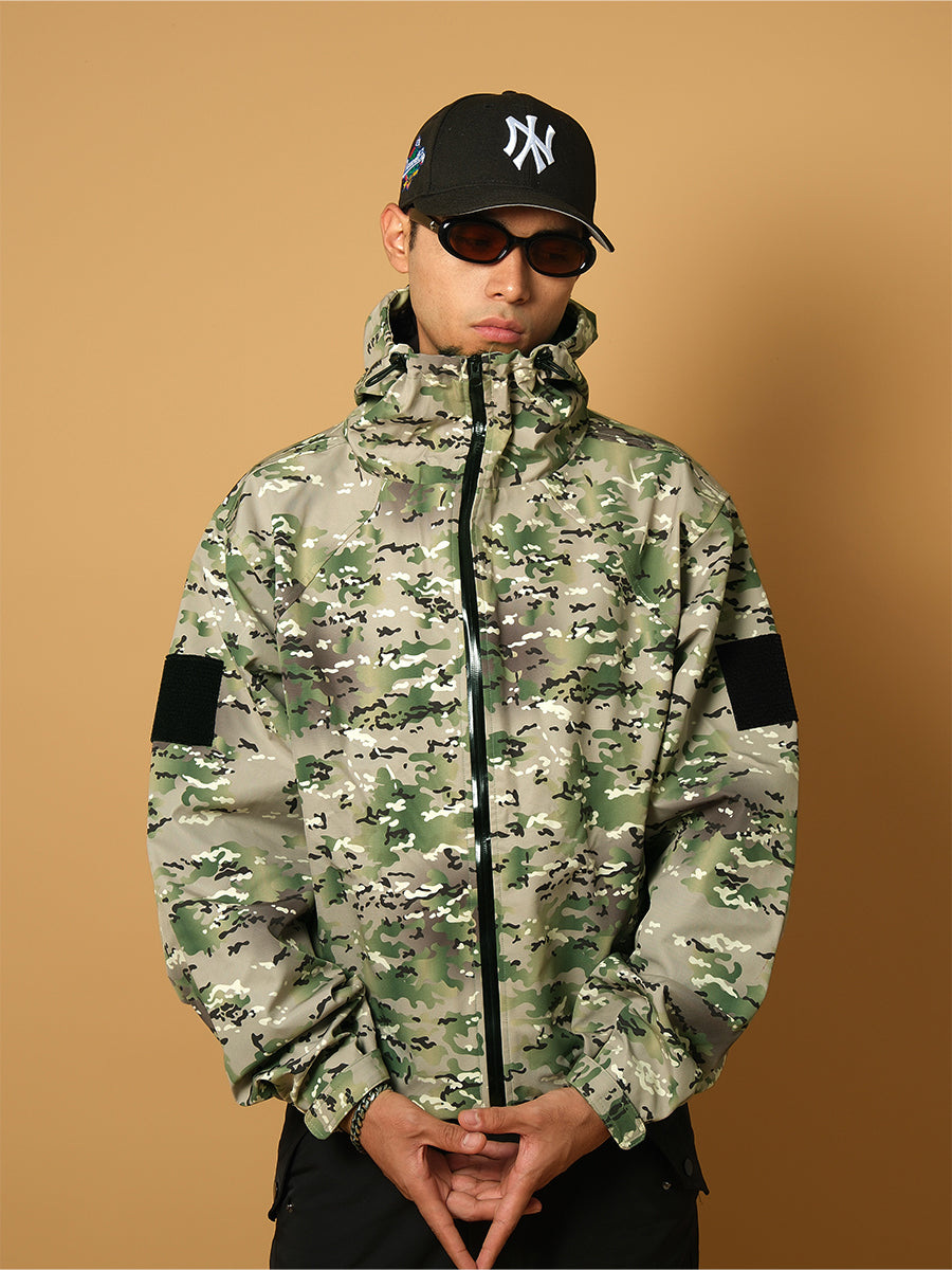 ComicTree Camouflage Windproof Jacket