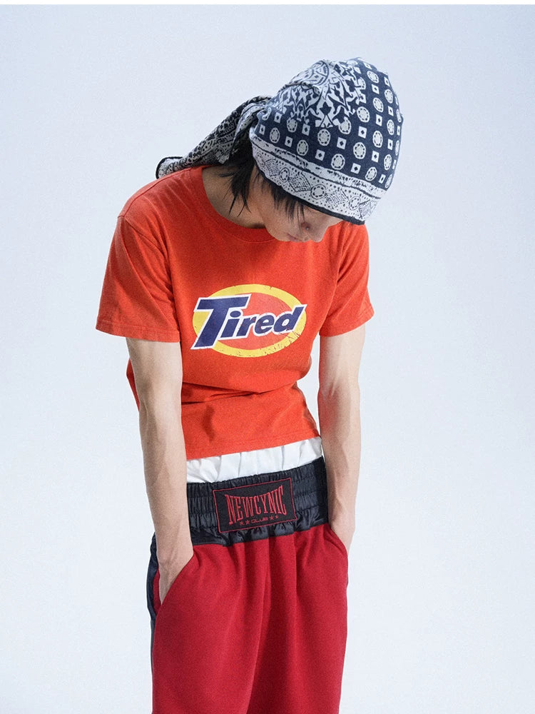 CNCISM Retro Front Shoulder Short Tee