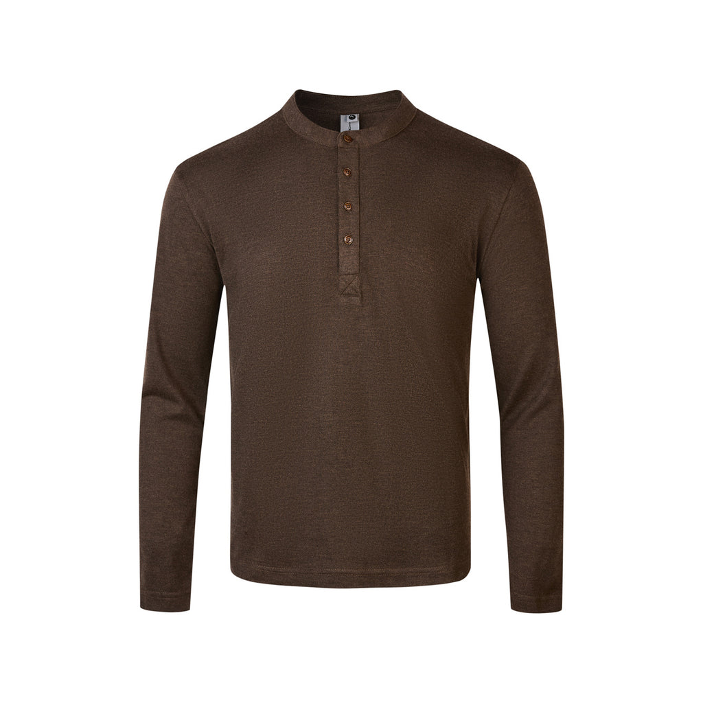 EME Henry Collar Bottom Long Sleeve