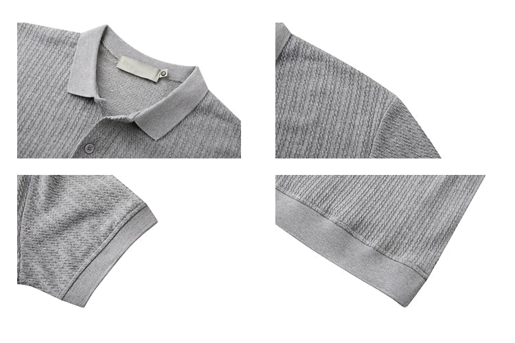 DAY NY Retro Casual Straight-shouldered POLO Shirt