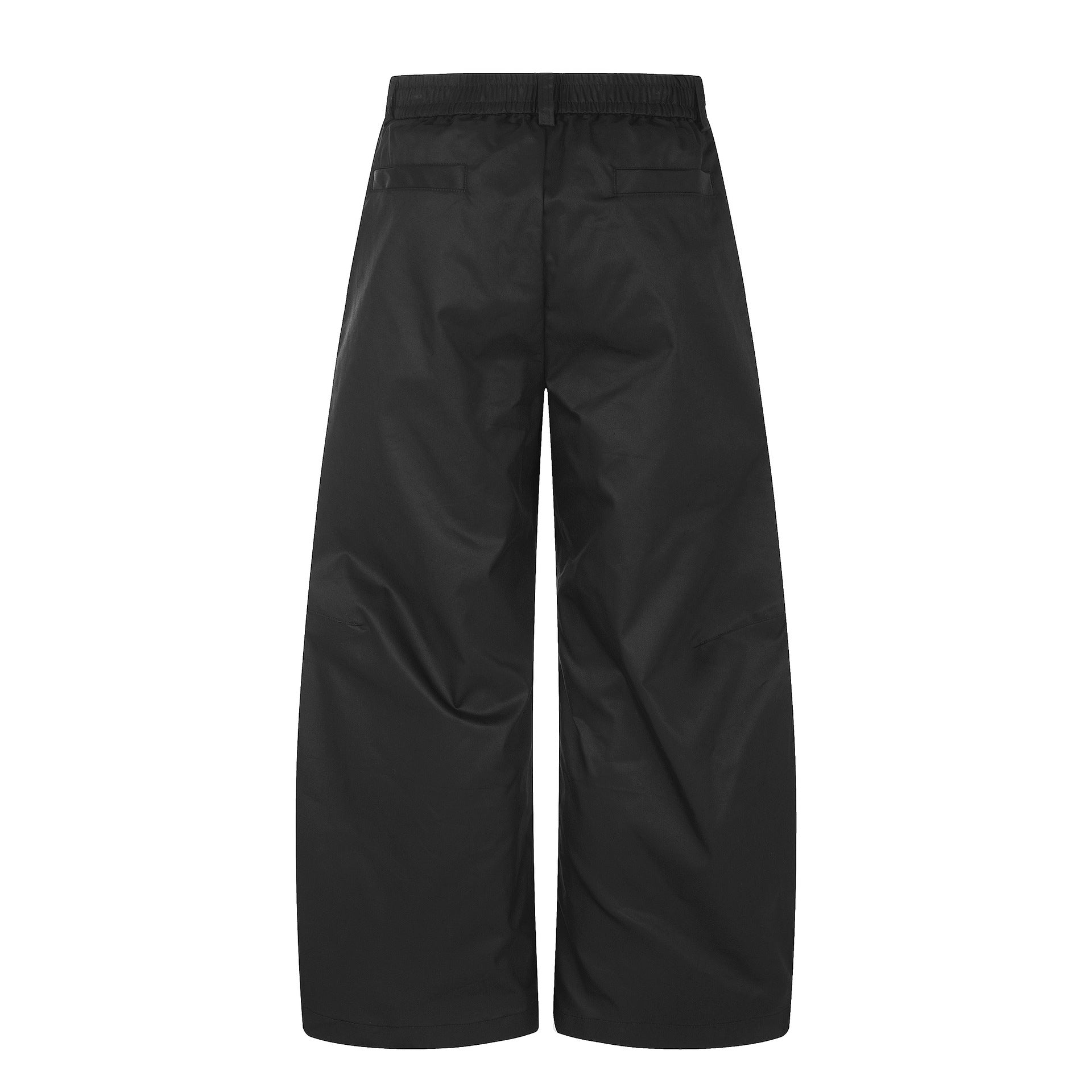 11KN Simple Loose Pleated Casual Pants
