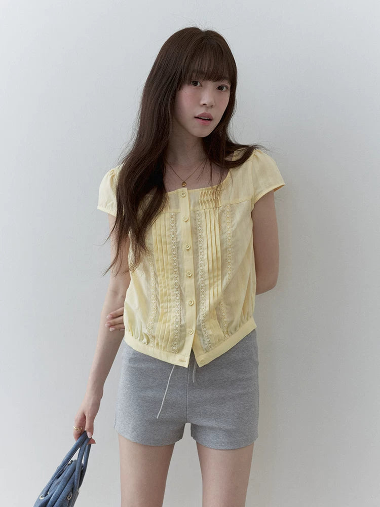 VOOE Elastic Waist Simple Versatile Shorts