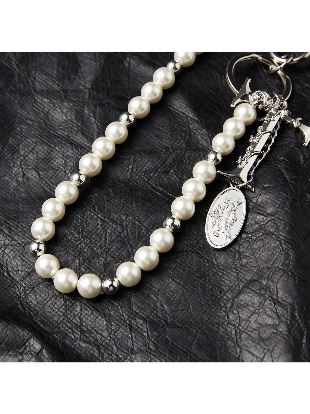 TAICHIISM Metal Pearl Trouser Chain Lanyard