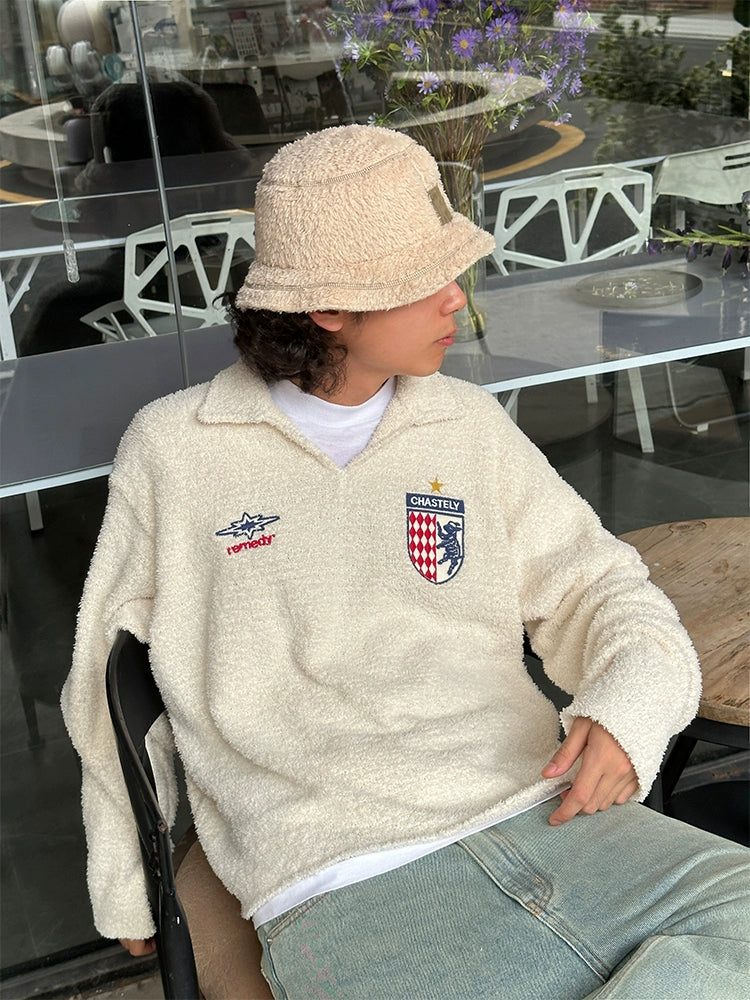 Remedy 7 Enge Sheep Wool Lapel Sweater