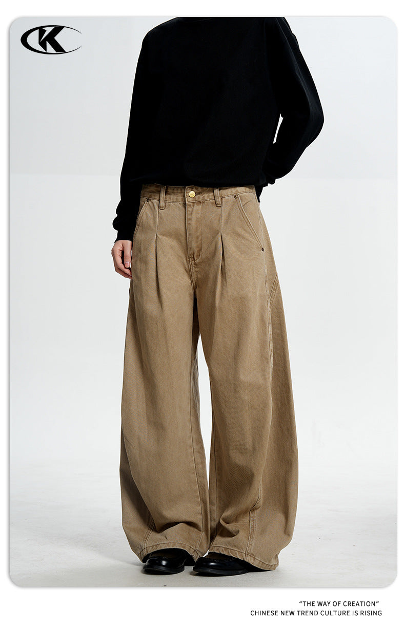 11KN Pure Cotton Non-Iron Straight Leg Cargo Pants