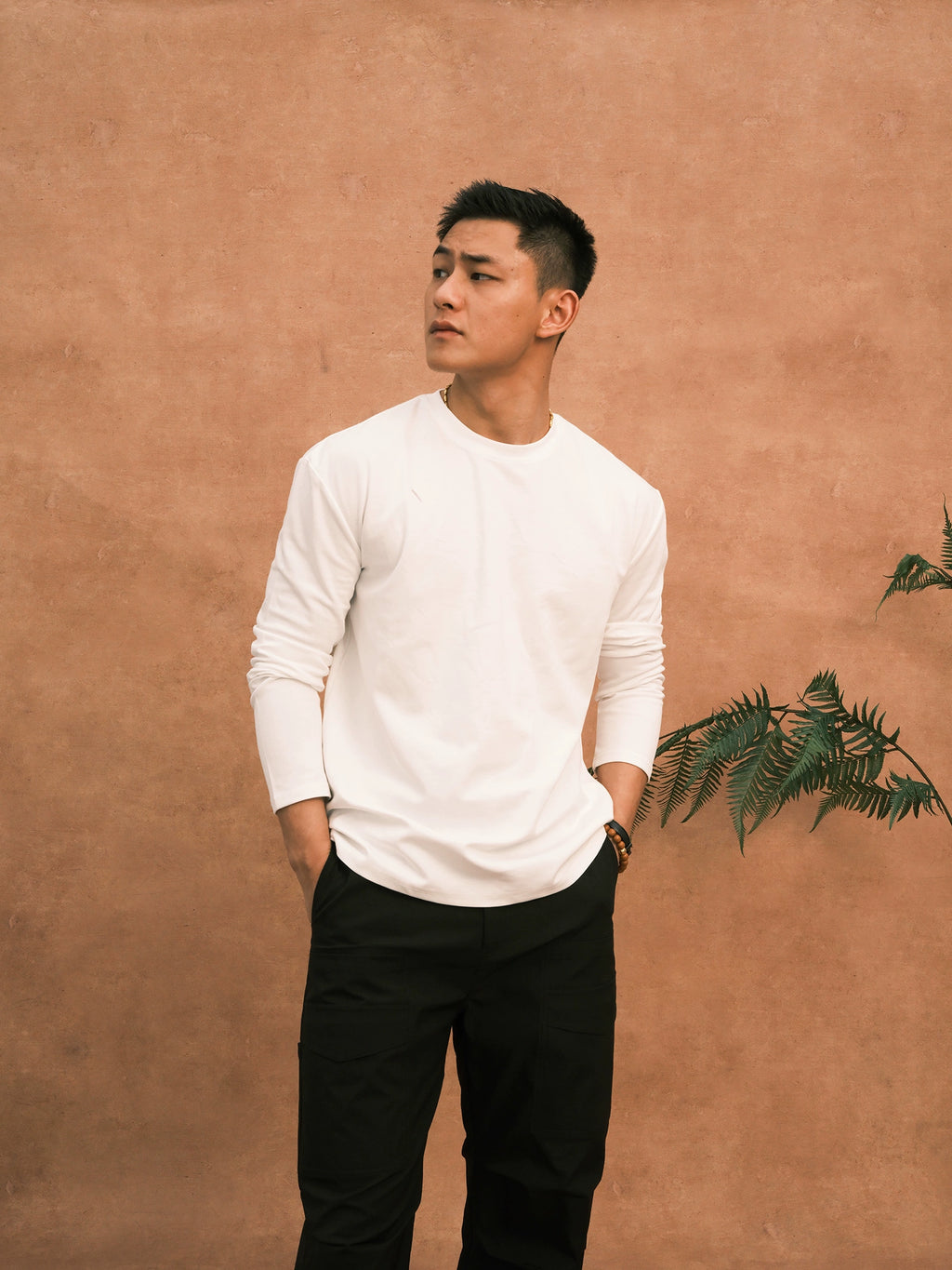 GTAL Basic Crew Neck Sweater Inside