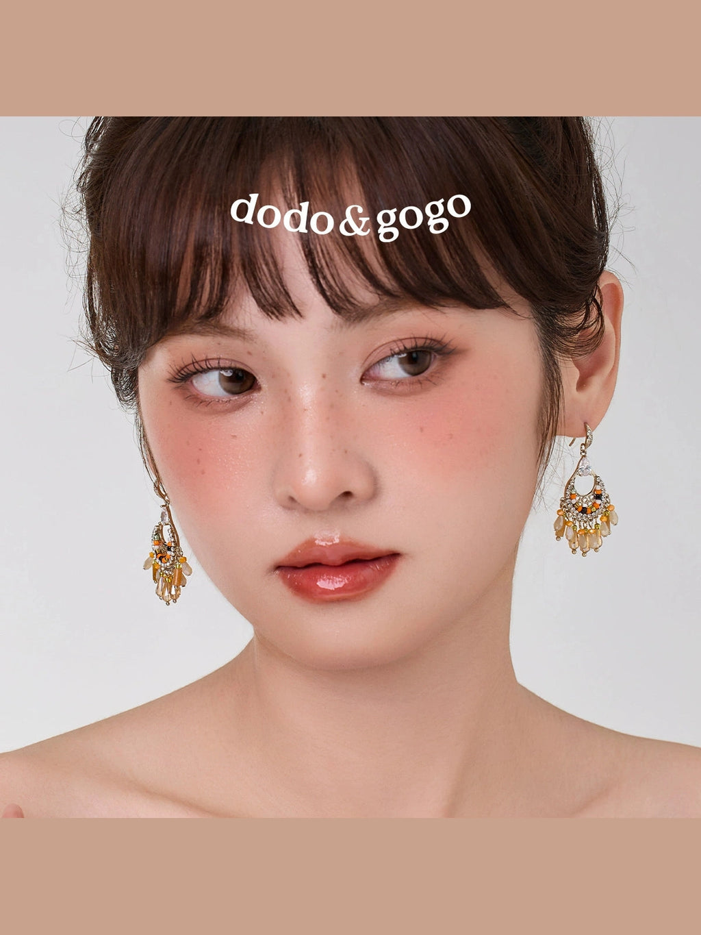 DODOGOGO Retro Ethnic Style Earrings