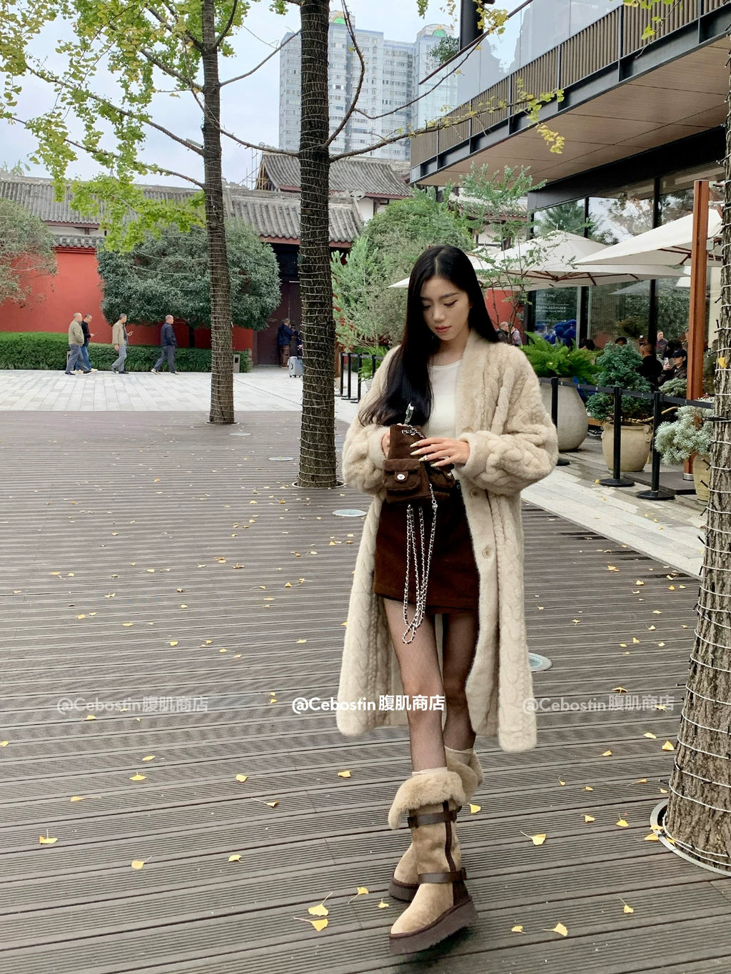 Cebostin Plush Thermal Boots