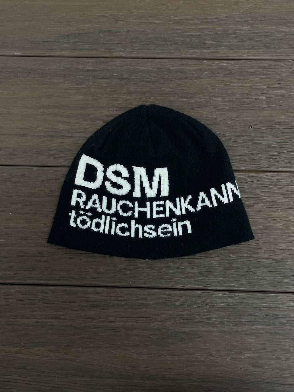 DONSMOKE Versatile Wool Knitted Simple Cold Hat