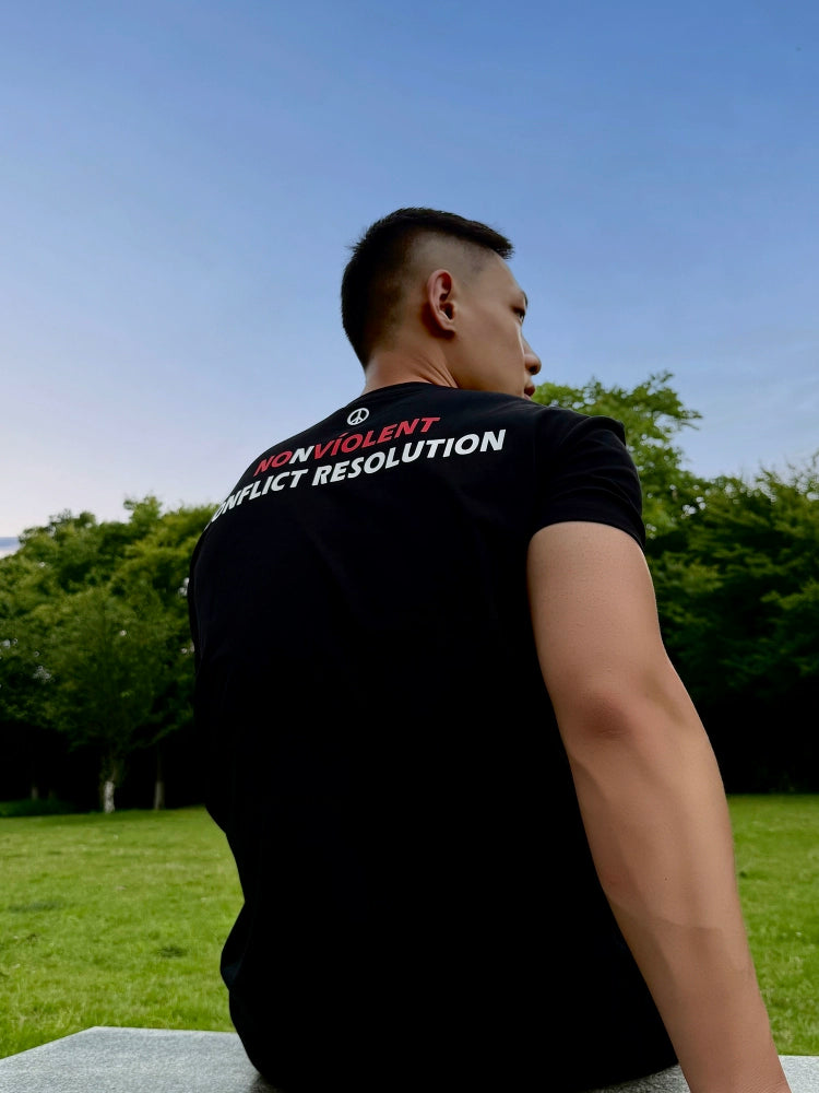 GTAL Crew Neck Sports Stretch Fitness Tee