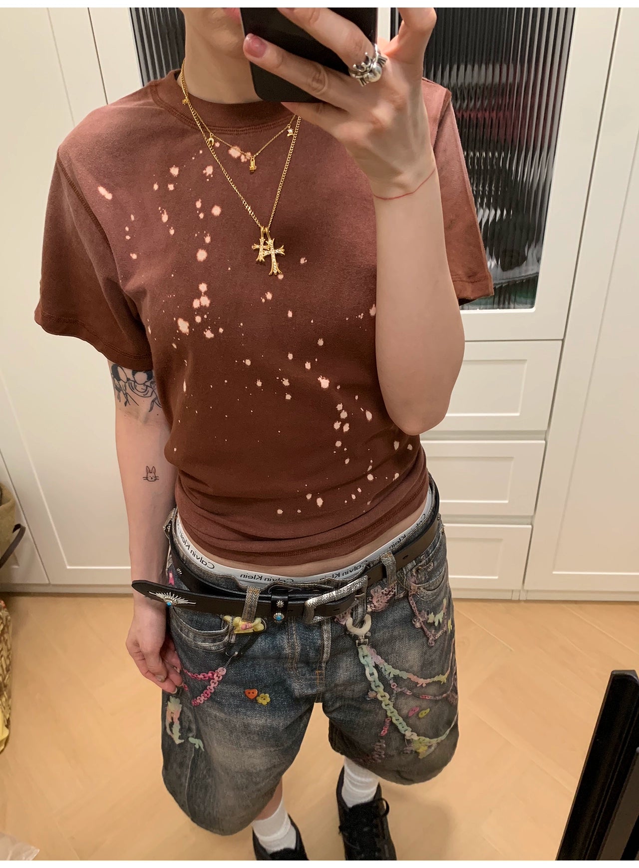 MMBBT Inkjet Washing Gradual Change Tee