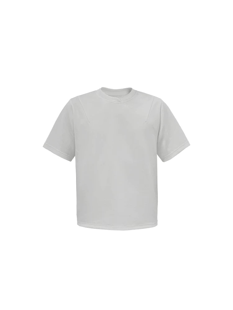 SOUTHFISH Front Shoulder Soft Waxy Slightly Cool Somatosensory Tee