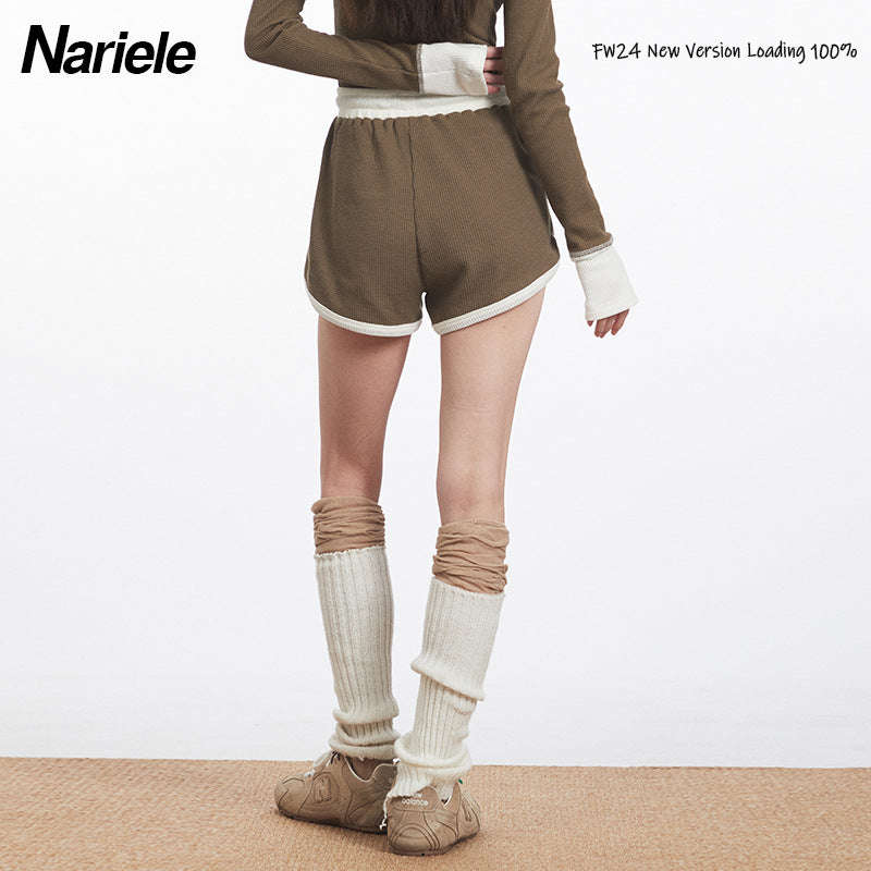 Nariele Babes High Waist Skinny Versatile Casual Pants