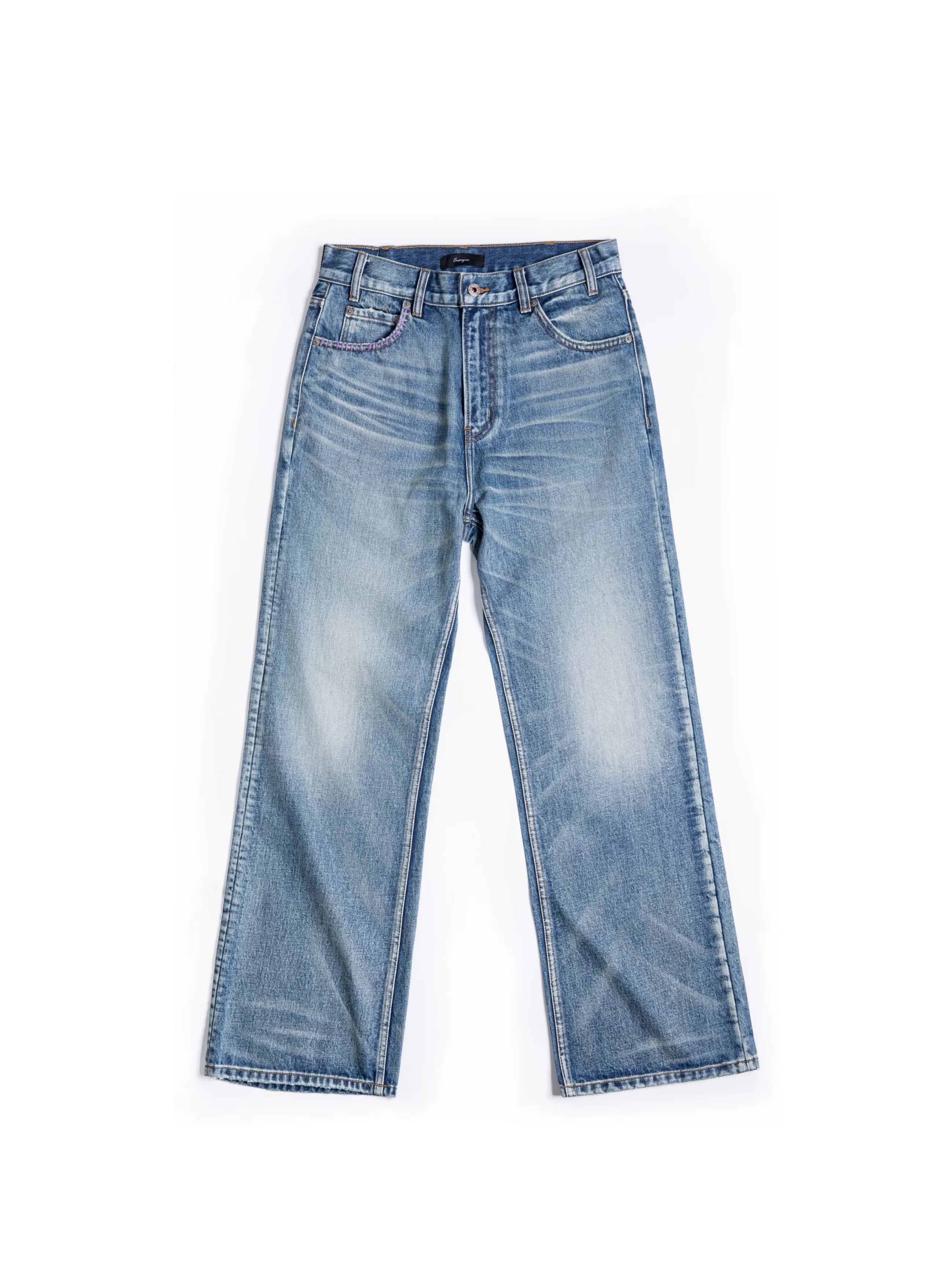 VOWPROGRESS Hand Stitch pocket Jeans