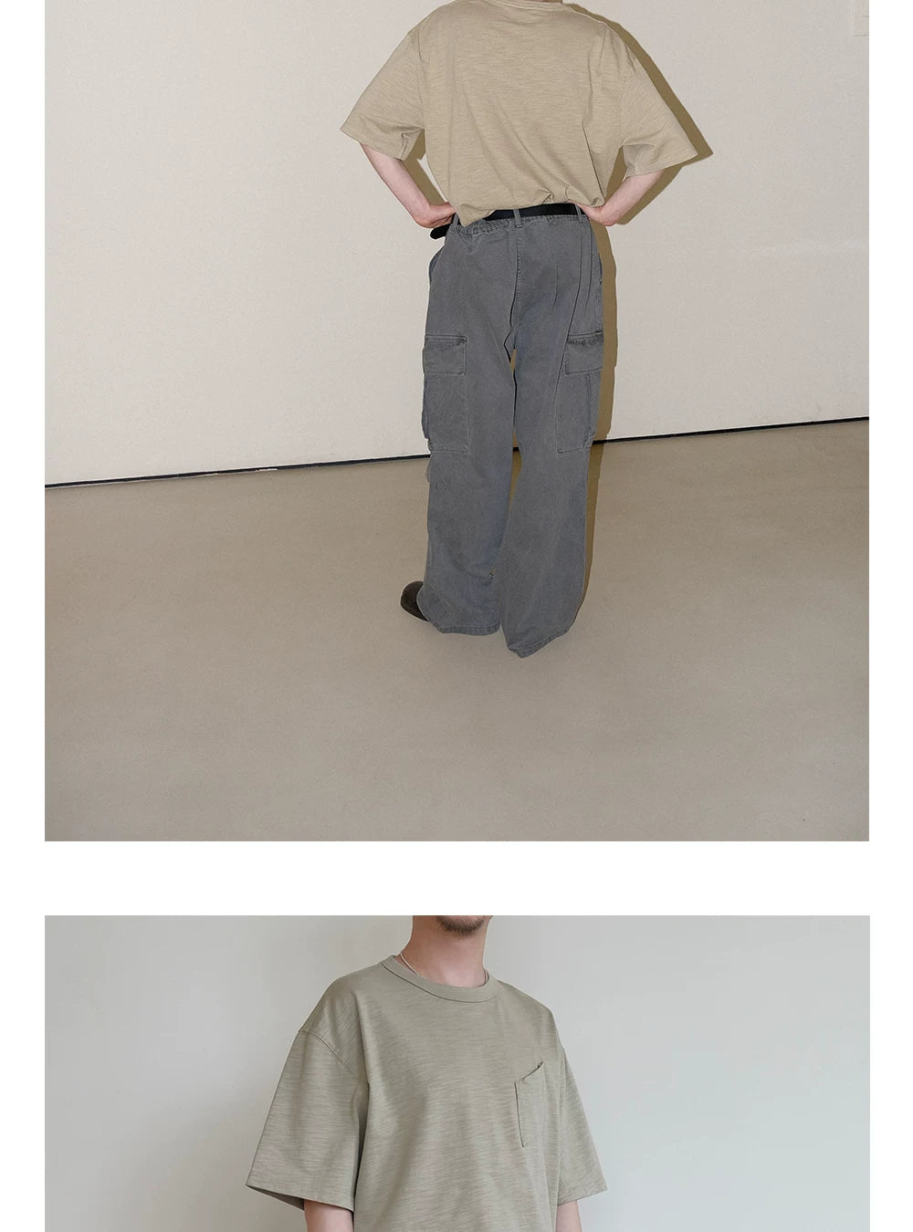 Anniehall Simple Casual Loose Tee