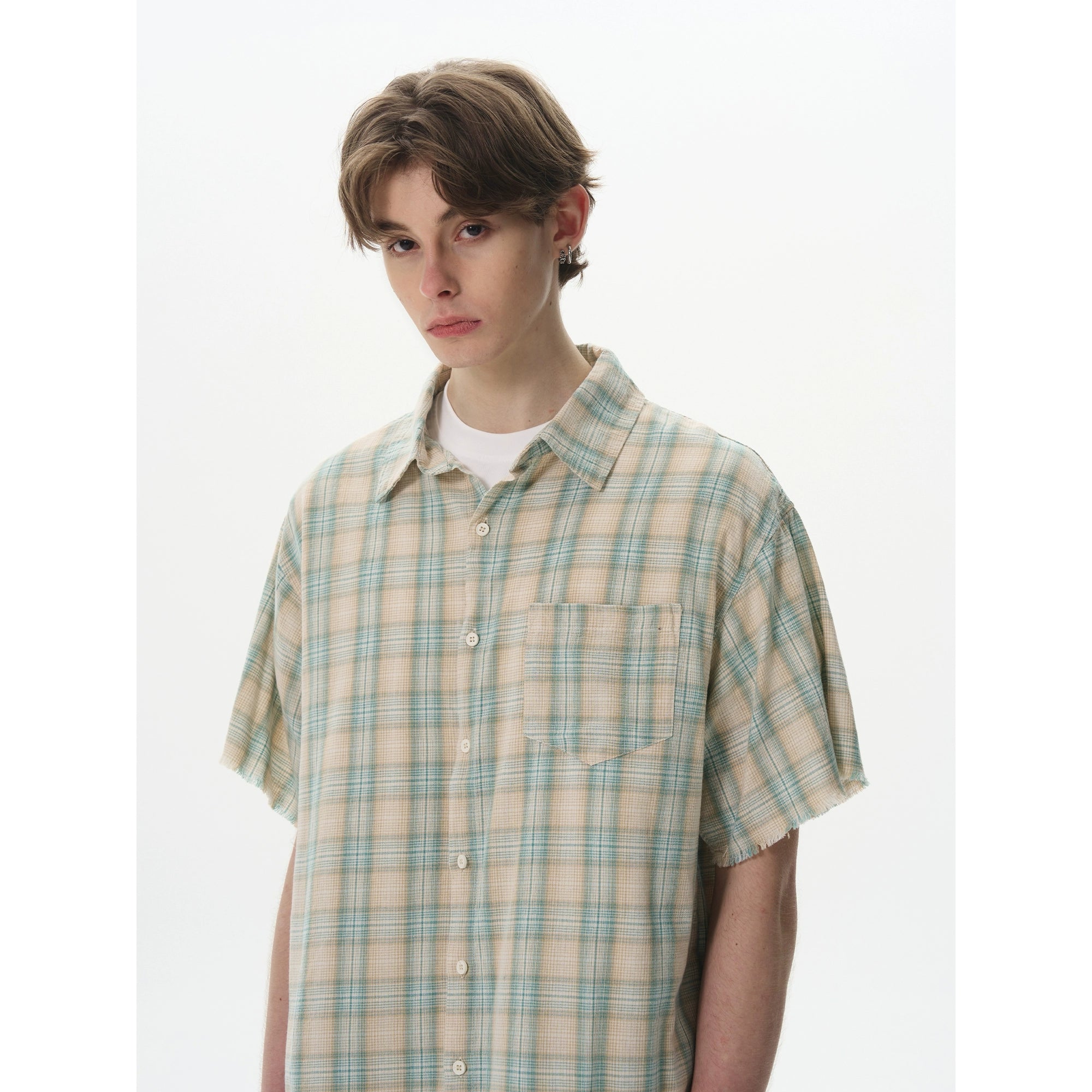 BTSG Plaid Rough Shirt