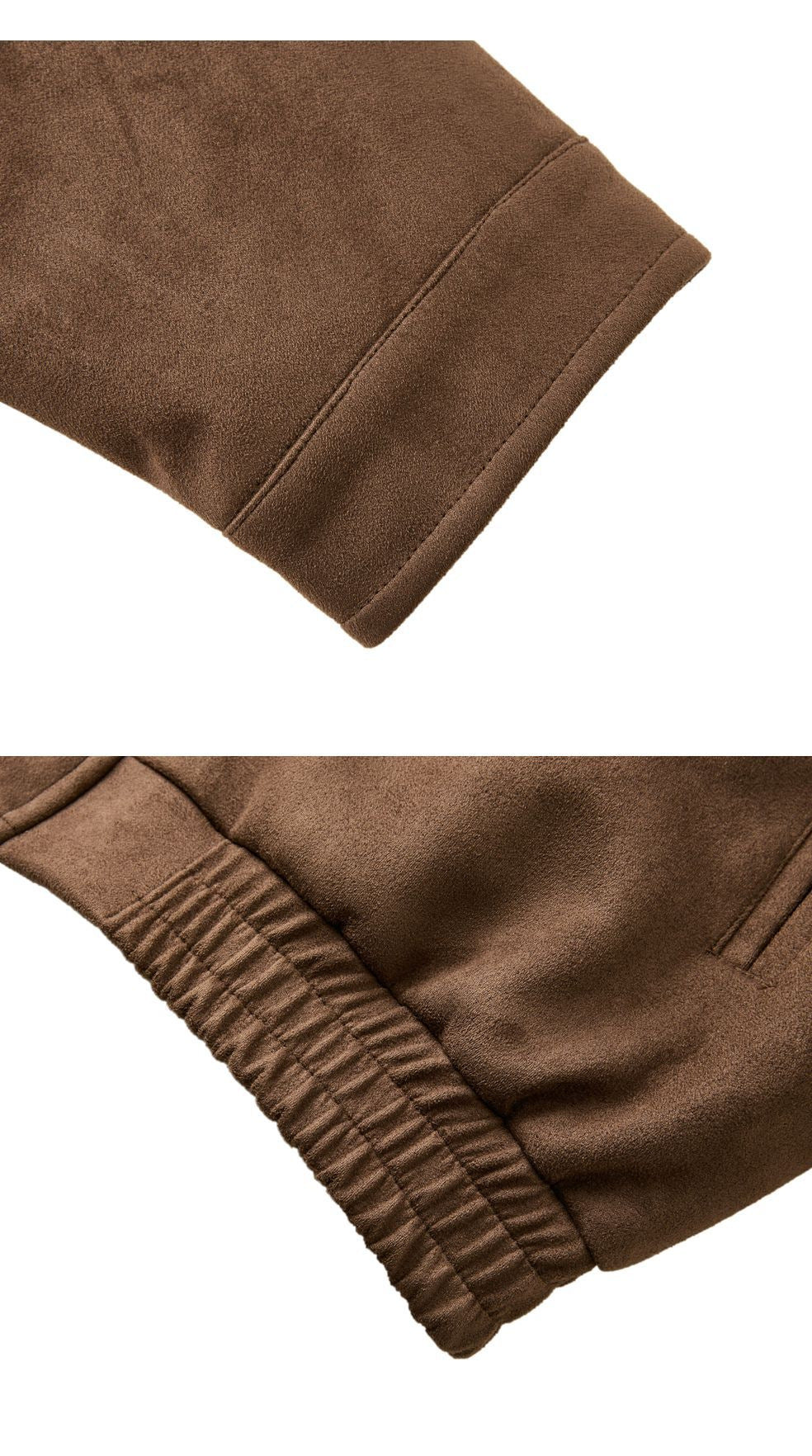 EME Suede White Duck Down  Thickened Thermal Jacket