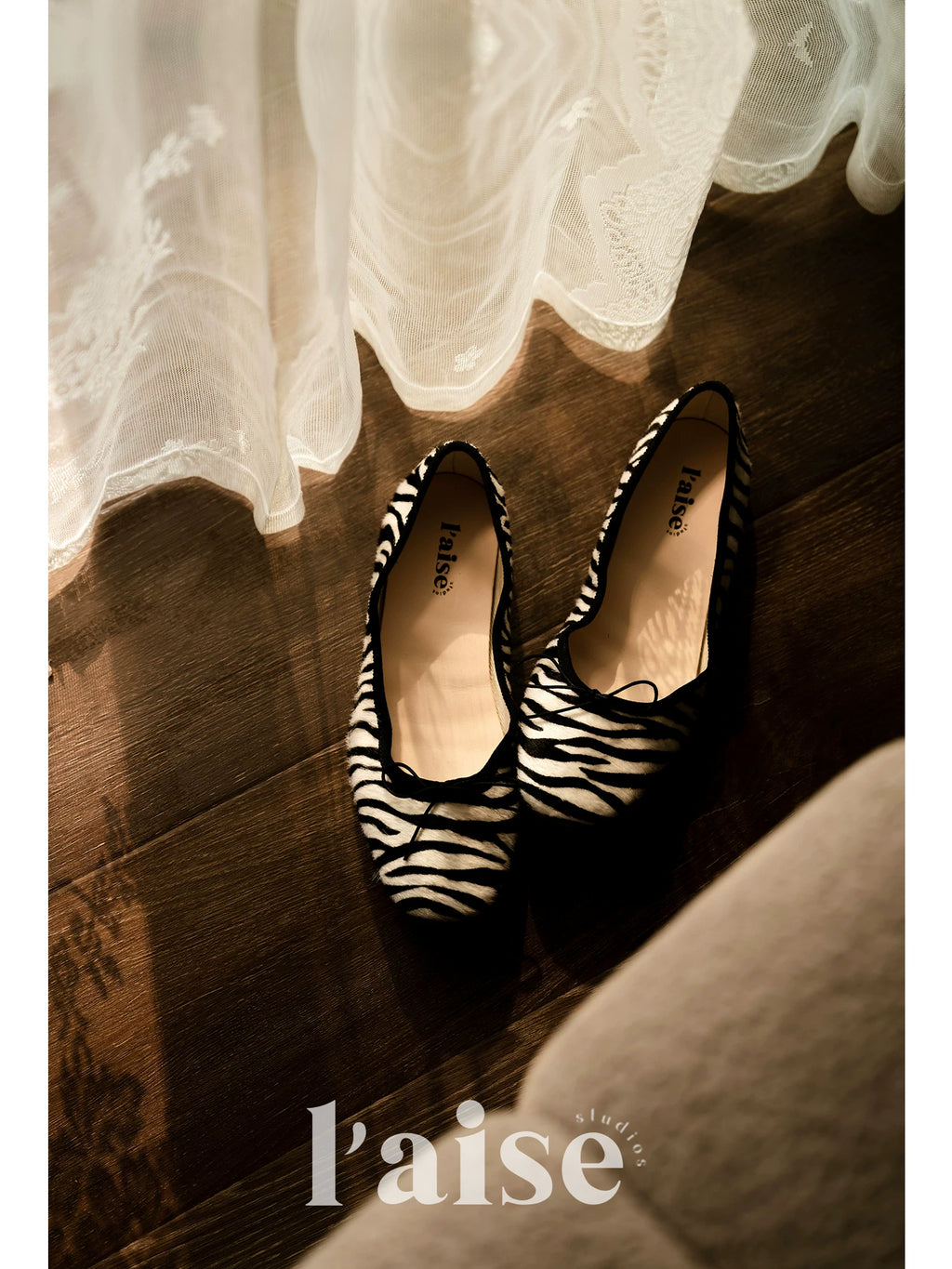 L'aise Flat-soled Leopard Print Soft-soled Shallow-mouth Single Shoes