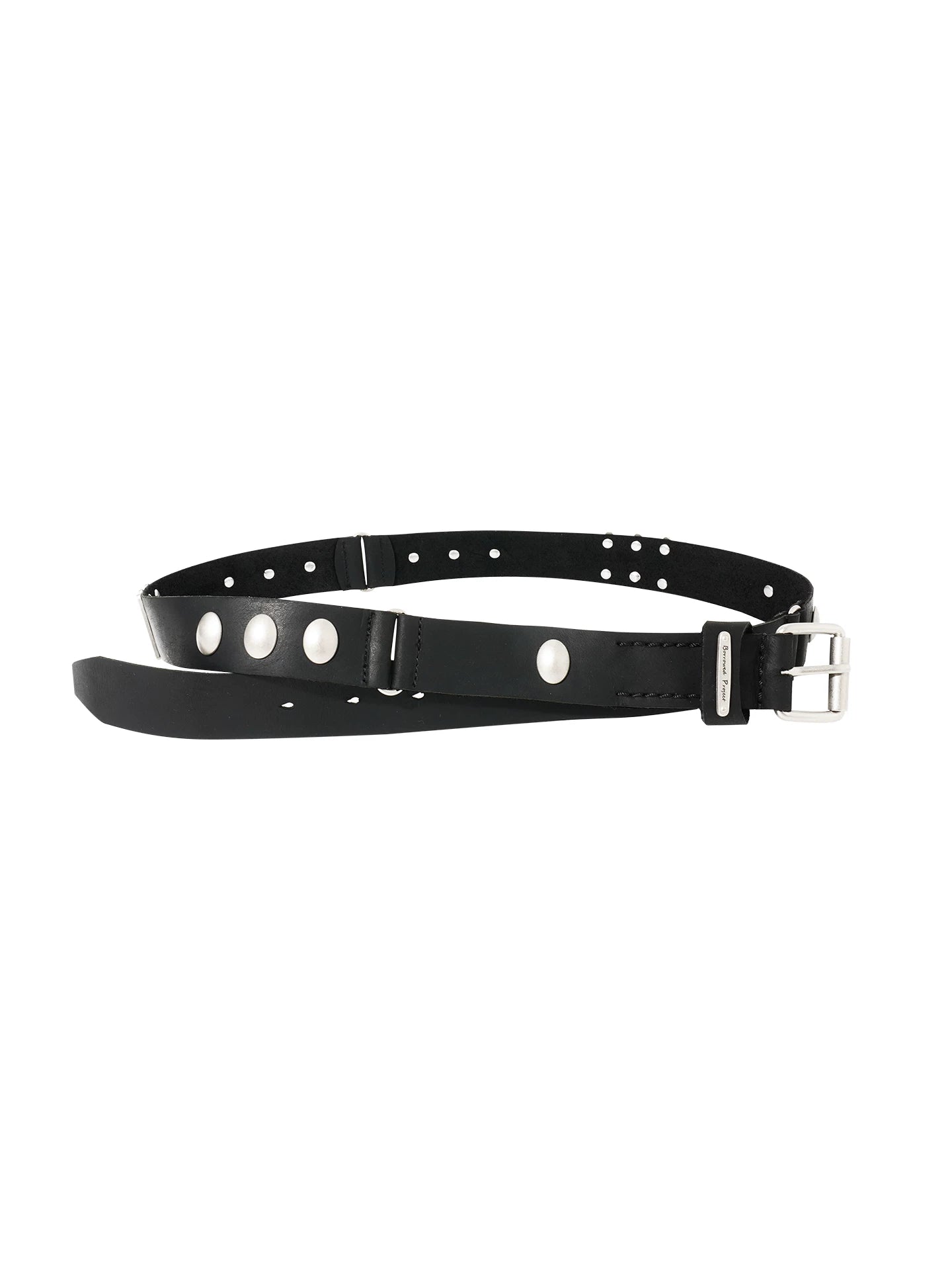 Borrowed Project Cowhide Pin Buckle Split Strike Belt