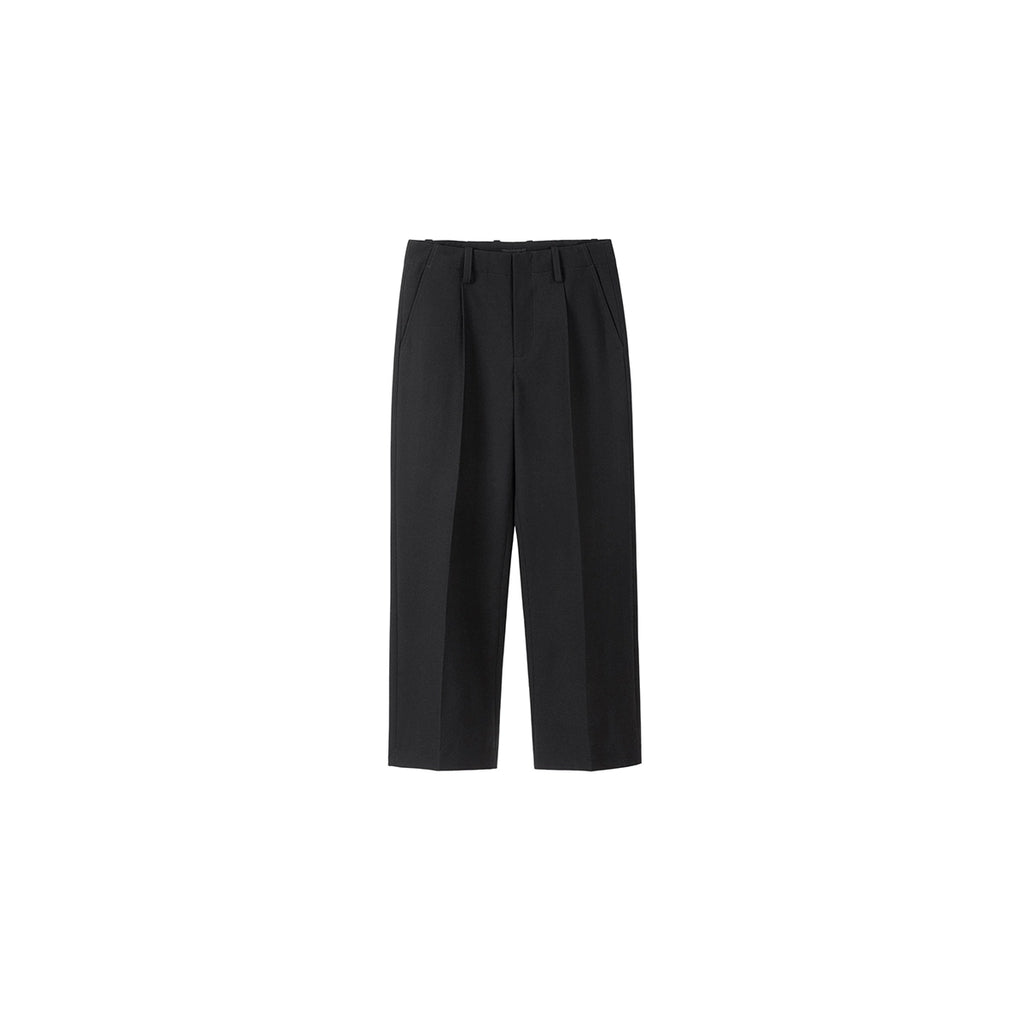 PLUS NO LOGO Commuter Loose Straight Trousers