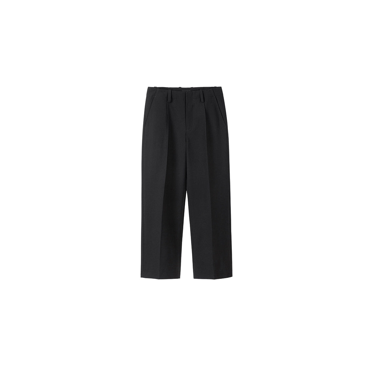 PLUS NO LOGO Commuter Loose Straight Trousers