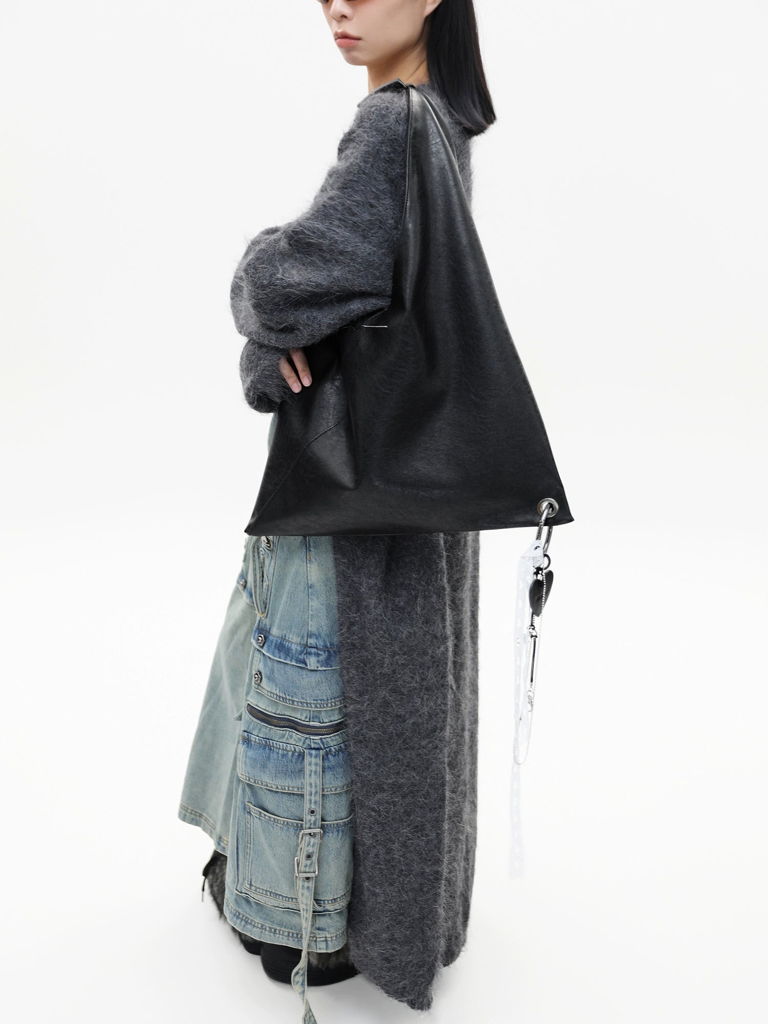 JANDRESS Minimalist Lazy Style Shoulder Armpit Bag