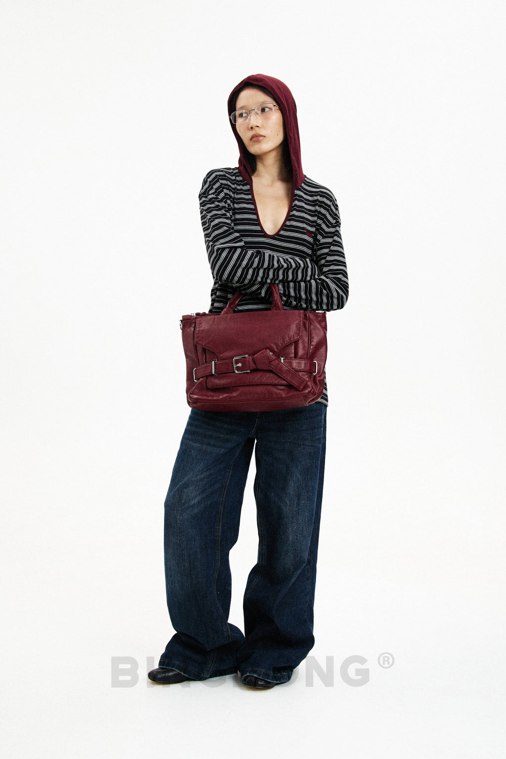 BINGBONG Urban Simple Shoulder Messenger Bag